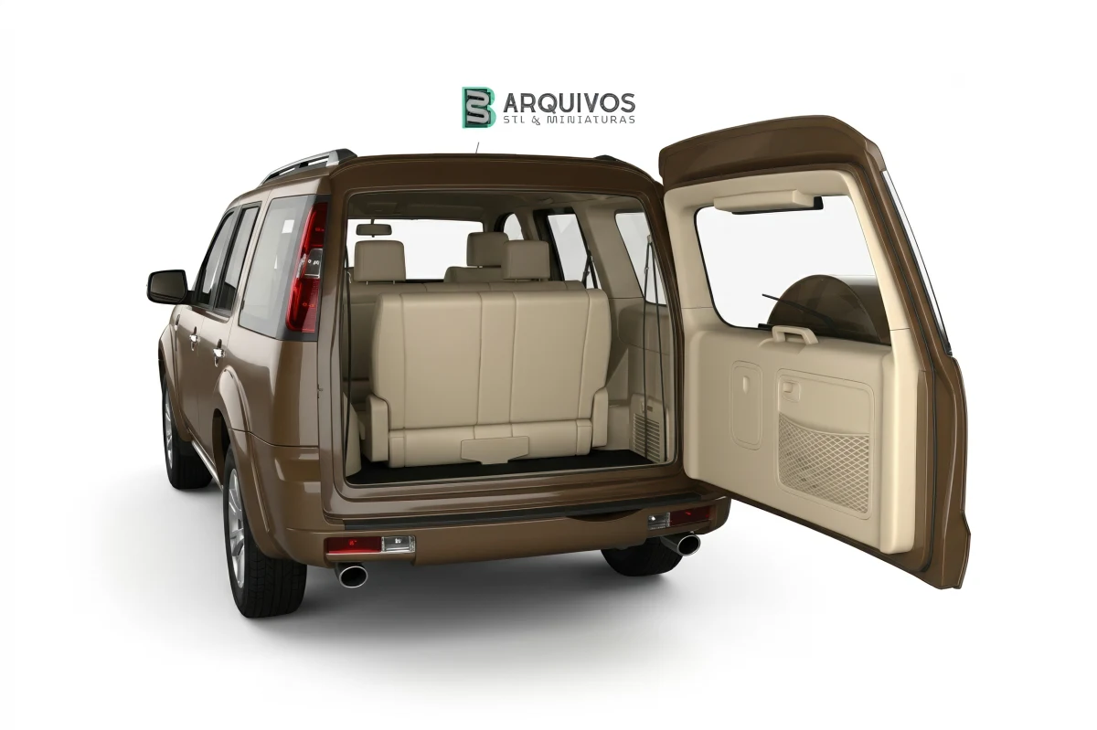 Modelo 3D STL - Ford Everest 2012 — foto 5
